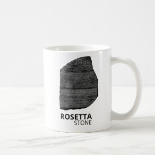 Rosetta Stone: Hieroglyph Ancient Egypt Language Coffee Mug