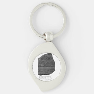 Rosetta Stone pharaoh languages interpretation key Keychain