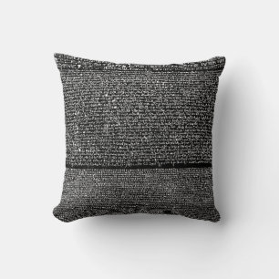 Rosetta Stone Throw Pillow