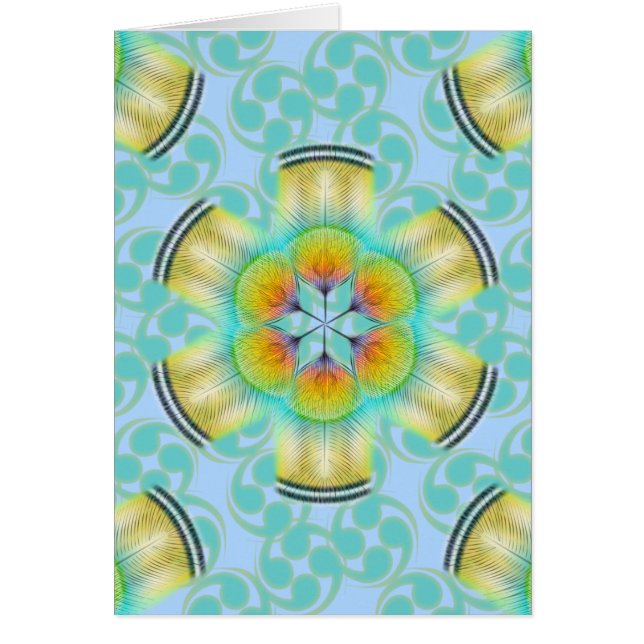 Rosette de plume (Devant)