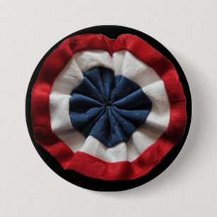 Rosette (French Revolution) 3 Inch Round Button