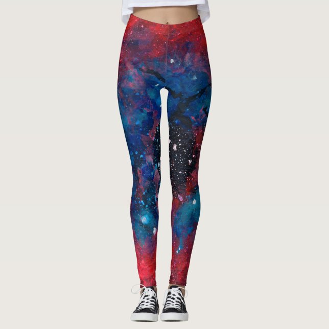 Rosette Nebula leggings (Front)