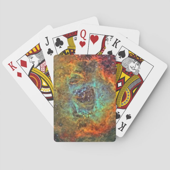 Rosette Nebula Playing Cards (Back)
