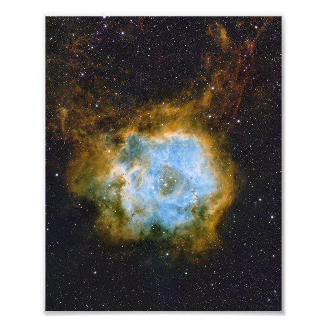 Rosette Nebula Satin Photo Print (Front)