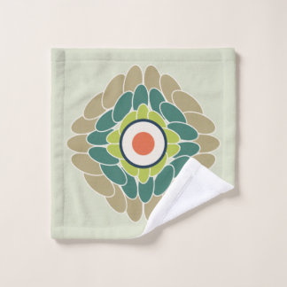 Rosette verdoyante graphique verte