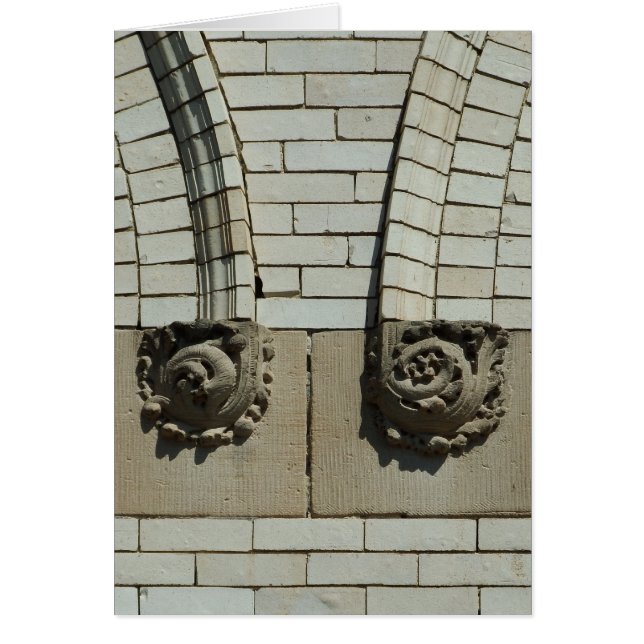 Rosettes sculptées de Winchester (Devant)