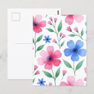 Rosewater Bloom Delight Postcard