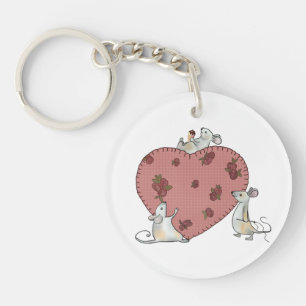 rosewood keychain