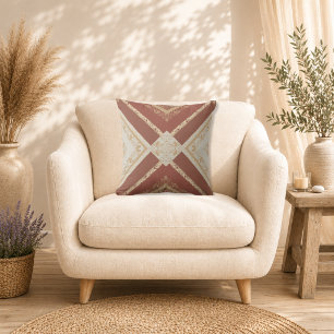 Rosewood Majesty Throw Pillow