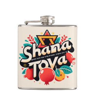ROSH CHASHANA GIFT ראש השנה HIP FLASK