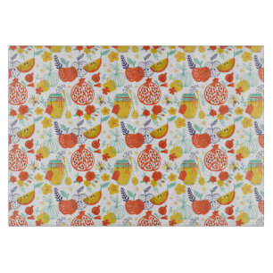 Rosh Hashana Glass Cutting Boards - Kitchenware 