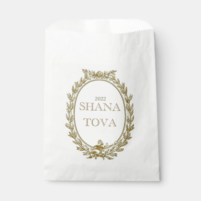 Rosh Hashana Parisian Favour Food Bags (Front)