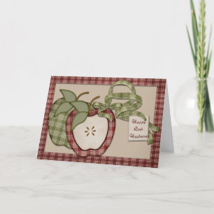 Rosh Hashanah Apples Holiday Card