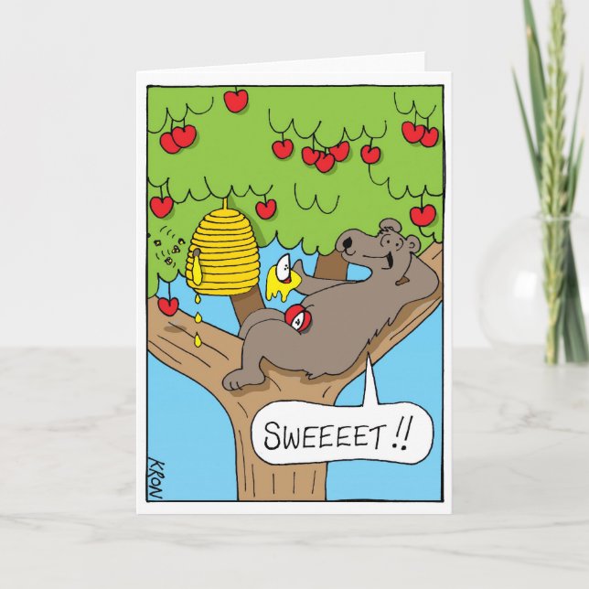 Rosh Hashanah, carte du Nouvel An juif (Devant)