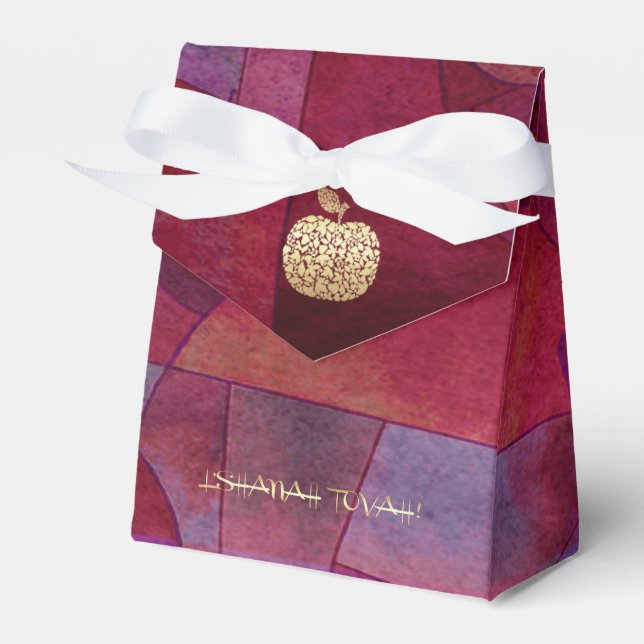 Rosh Hashanah | Jewish New Year  Favor Box (Front Side)