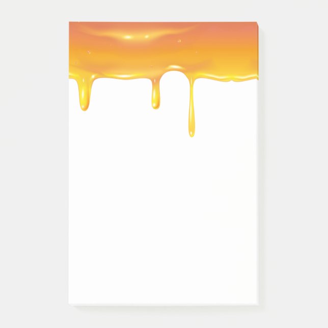 Rosh Hashanah Jewish New Year Sweet Honey drops Post-it Notes (Front)