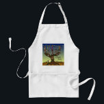 Rosh Hashanah L'Shanah Tovah Tree Of Life Menorah Standard Apron<br><div class="desc">You are viewing The Lee Hiller Designs Collection of Home and Office Decor,  Apparel,  Gifts and Collectibles. The Designs include Lee Hiller Photography and Mixed Media Digital Art Collection. You can view her Nature photography at http://HikeOurPlanet.com/ and follow her hiking blog within Hot Springs National Park.</div>