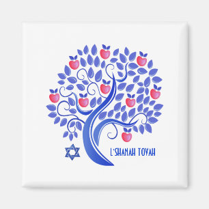 Rosh Hashanah. Magnet cadeau du Nouvel An juif