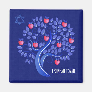 Rosh Hashanah. Magnet cadeau du Nouvel An juif