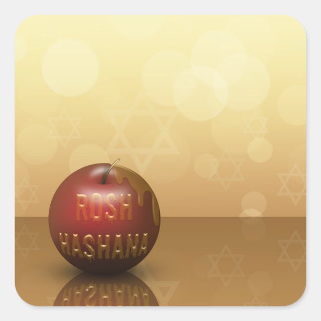 Rosh Hashanah Nouvel An juif - Sticker (Devant)