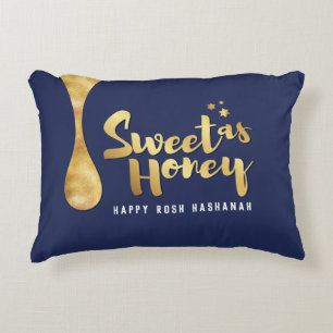Rosh Hashanah salue Sweet en Coussin de miel