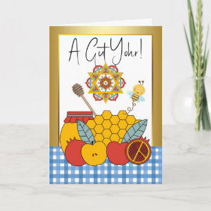 Rosh Hashanah Yiddish A Gut Yohr Card
