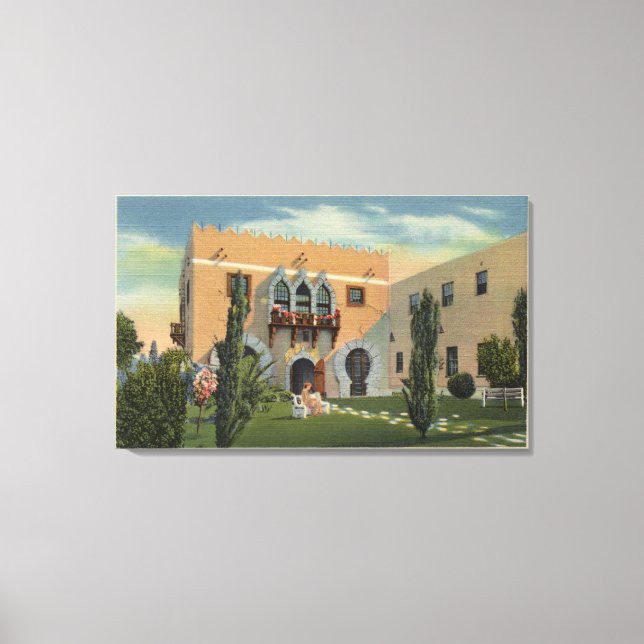 Rosicrucian Park Oriental Museum Canvas Print (Front)