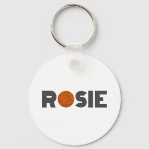 Rosie Basketball Keychain