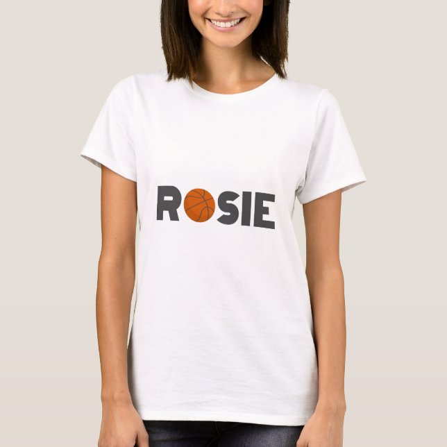Rosie Basketball T-Shirt (Front)