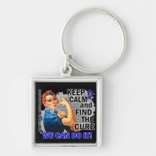 Rosie Keep Calm Arthritis Keychain