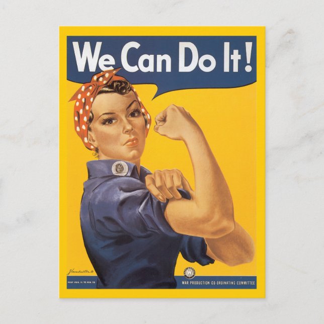 Rosie La Carte Postale Riveter (Devant)