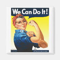 Rosie le aimant de réfrigérateur Riveter