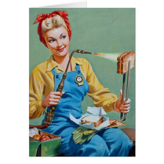 Rosie le Riveter fait du fromage rôti (Devant)