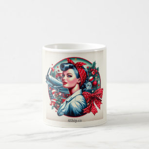 Rosie le Riveter Pin-up Girl Mug