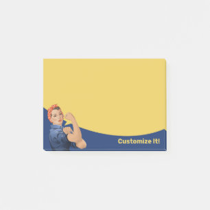 Rosie le Riveter Post-it Notes