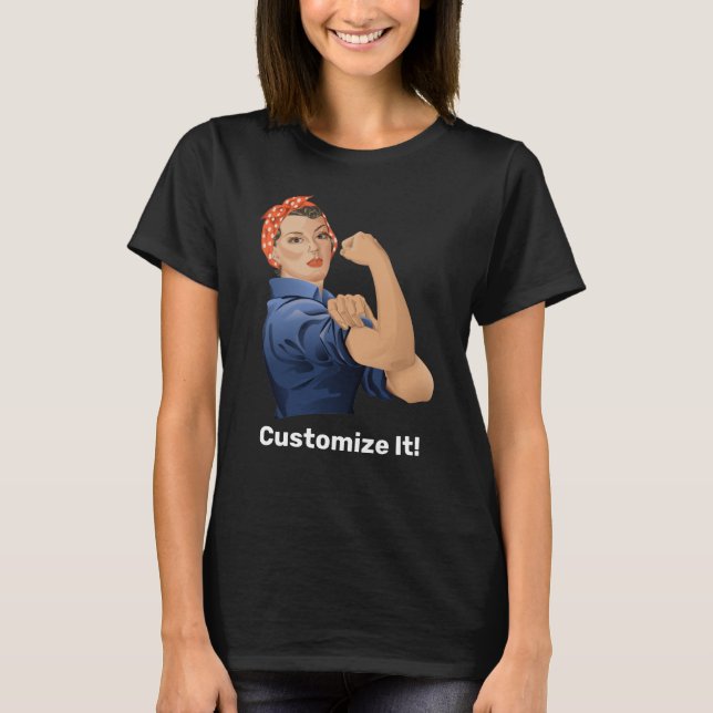 Rosie le T-shirt Riveter (Devant)