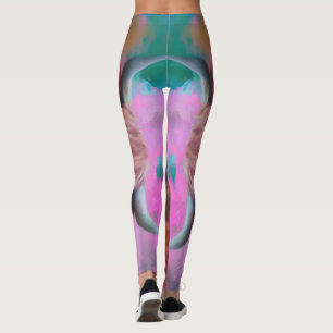 "Rosie of the Highlands" – Highland Cow Portrait Leggings