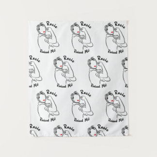 Rosie Raised Decade - Canvas Print Tapestry