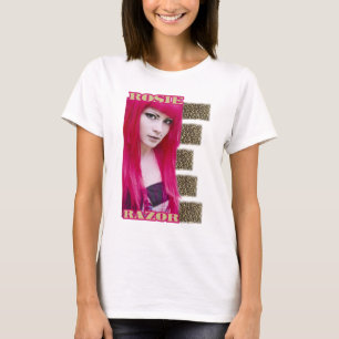 Rosie Razor fashion scene model girls T-Shirt