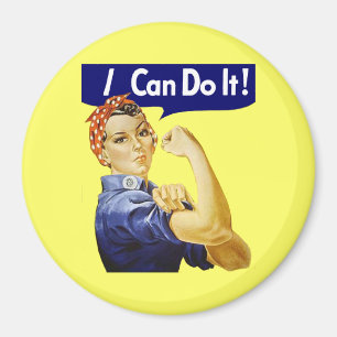 Rosie Riveter - I Can Do It Magnet
