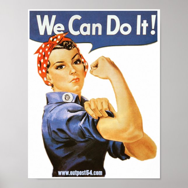 Rosie Riveter Poster (Front)