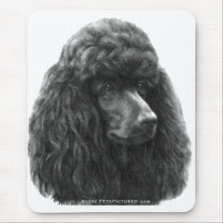 Rosie, Standard Poodle Mouse Pad