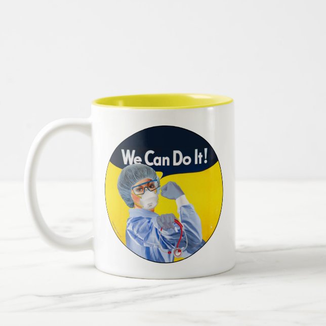 Rosie the Medical Professional Mug - Round Design (Left)