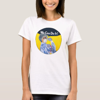 Rosie the Medical Professional- Round Design T-Shirt