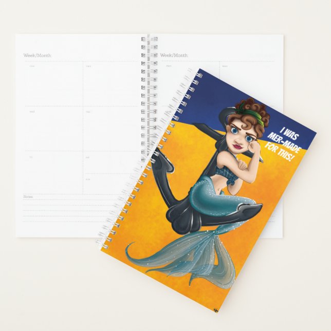 Rosie the Mermaid Planner (Display)