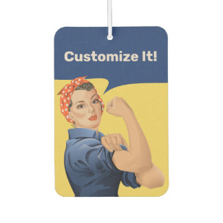 Rosie the Riveter Air Freshener