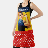 Rosie the Riveter | Apron | We can do it!