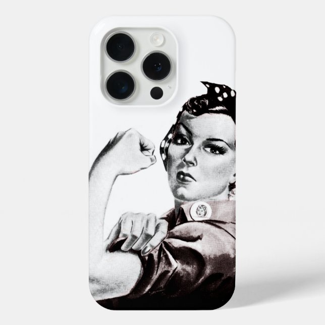 Rosie the Riveter Case-Mate iPhone Case (Back)