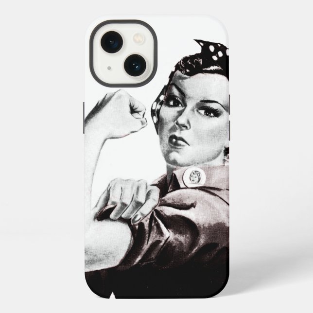 Rosie the Riveter Case-Mate iPhone Case (Back)
