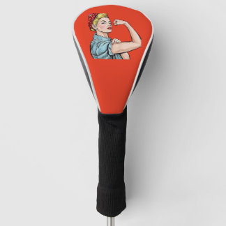 rosie the riveter golf head cover
